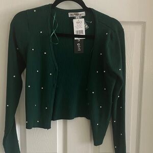 Madden Girl Emerald Cardigan Details NWT